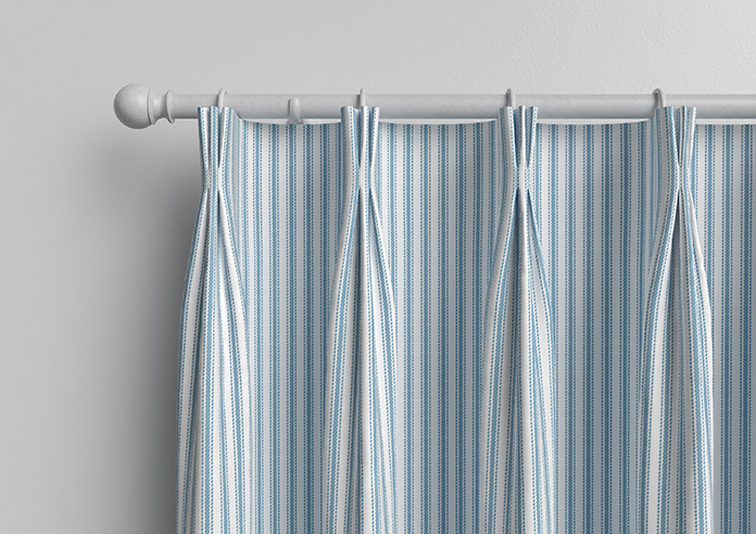 Lace Stripes, River - Made to Measure Curtains - Image 11